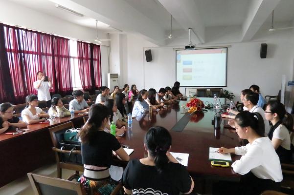 乐鱼leyu(中国)举办北京外国语大学2014年暑期夏令营宣讲会